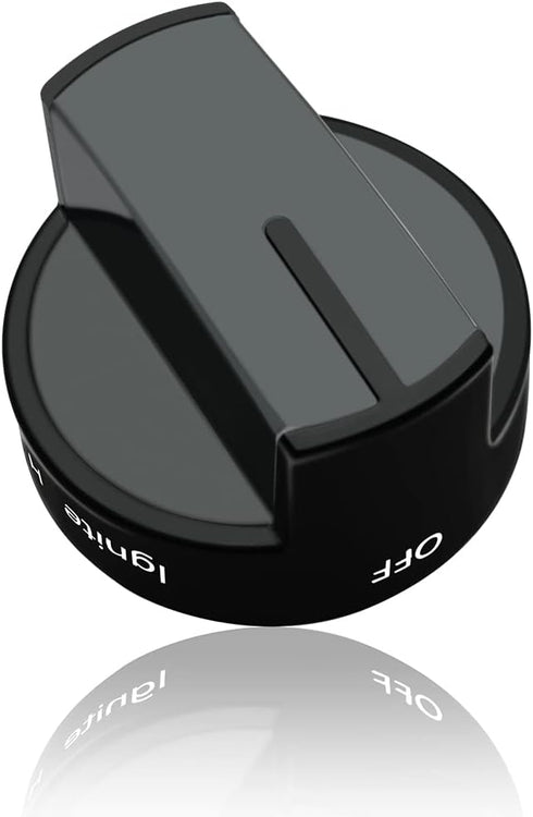 Reyhoar W10339442 Gas Range Knob Black Replacement Part Fit for Whirlpool Range/Stove/Oven - Replaces WPW10339442 PS3507188 (1 Pack)